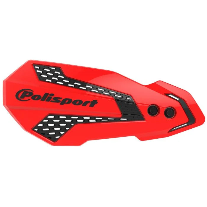 Polisport Plastics POLISPORT HANDGUARDS,MX FLOW RED/BLACK 8308200023