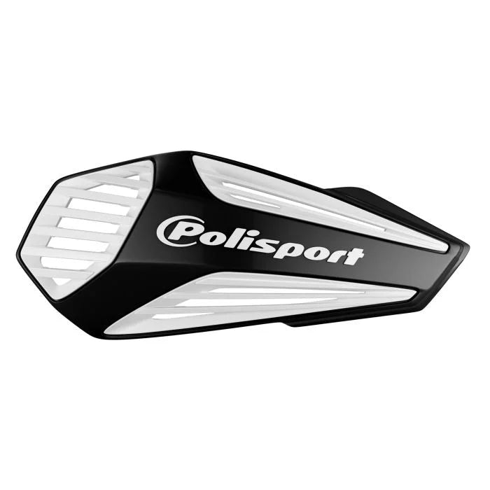 Polisport Plastics POLISPORT HANDGUARDS,PLASTIC PART - MX AIR BLACK/WHITE 8308400012