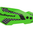 Load image into Gallery viewer, Polisport Plastics POLISPORT HANDGUARDS,PLASTIC PART - MX FLOW GREEN/BLACK 8308200030