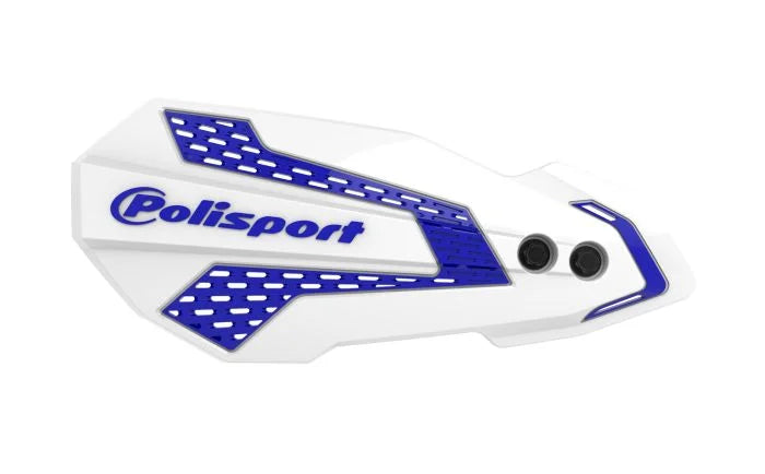 Polisport Plastics POLISPORT HANDGUARDS,PLASTIC PART - MX FLOW WHITE/BLUE 8308200033