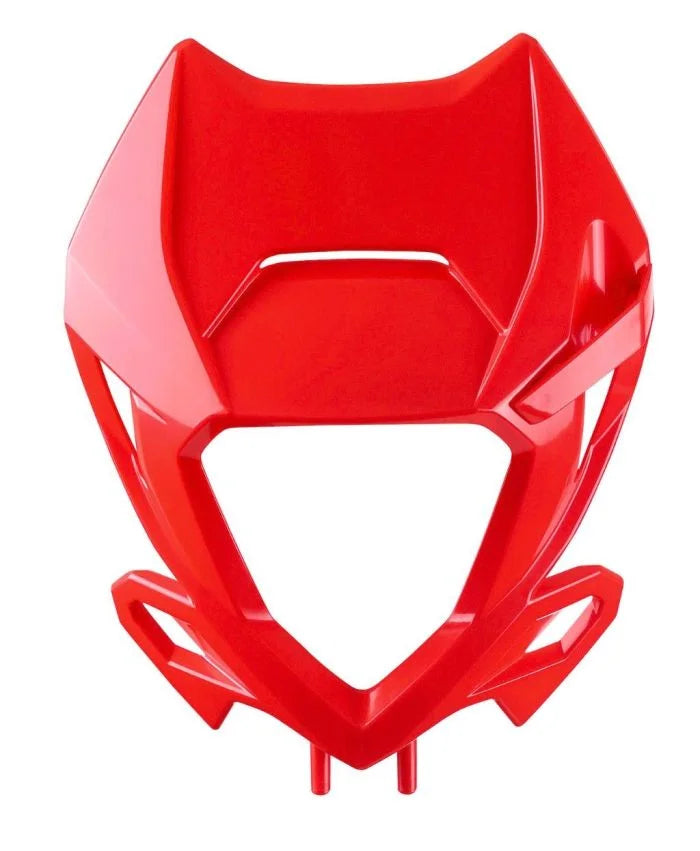 Polisport Plastics POLISPORT HEADLIGHT MASK RED 8667300004