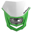 Load image into Gallery viewer, Polisport Plastics POLISPORT HEADLIGHTS,HALO WHITE/GREEN 8657400041
