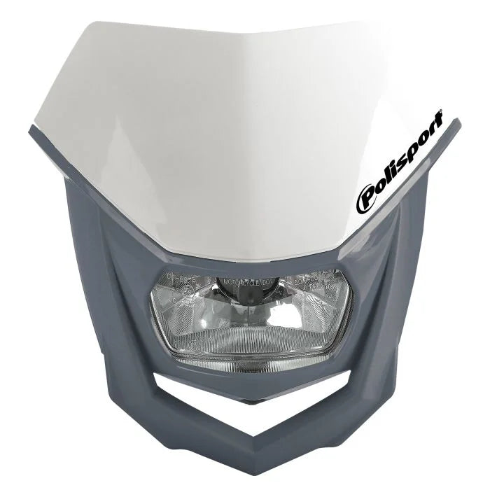 Polisport Plastics POLISPORT HEADLIGHTS,HALO WHITE/GREY 8657400043
