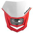 Load image into Gallery viewer, Polisport Plastics POLISPORT HEADLIGHTS,HALO WHITE/RED 8657400040