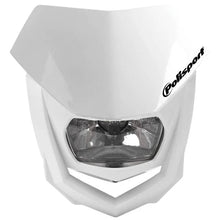 Load image into Gallery viewer, Polisport Plastics POLISPORT HEADLIGHTS,HALO WHITE/WHITE 8657400036