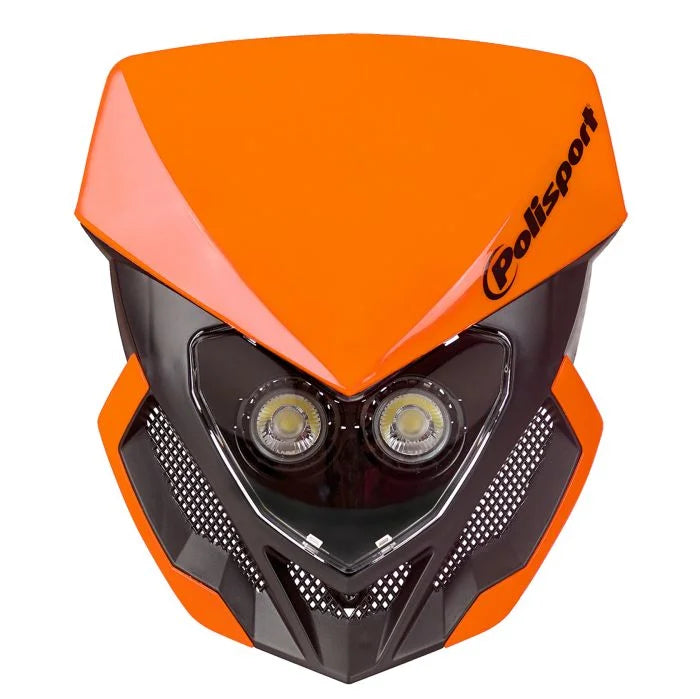 Polisport Plastics POLISPORT HEADLIGHTS,LOOKOS ORANGE/BLACK 8668800003