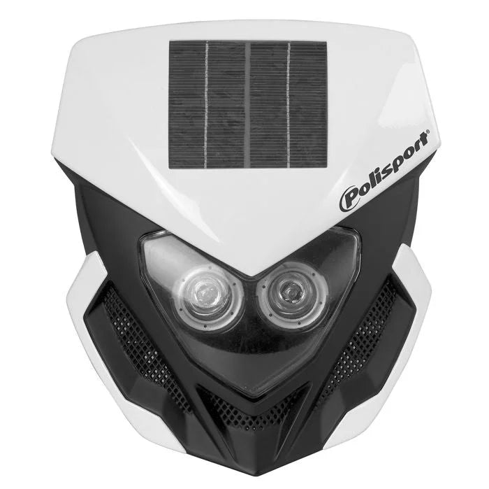 Polisport Plastics POLISPORT HEADLIGHTS,LOOKOS WHITE/BLACK 8668900001