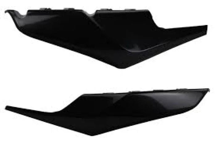 Polisport Plastics POLISPORT LOWER SIDE PANELS BLACK (PR) 8423200008