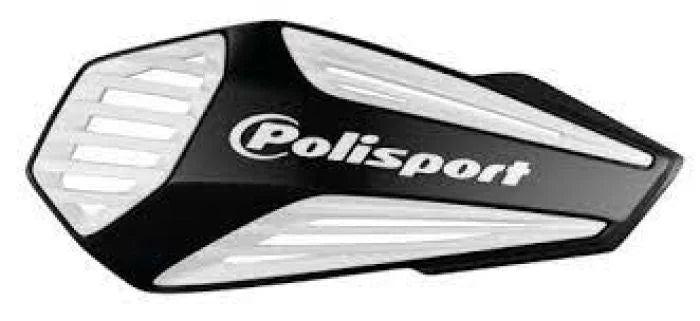 Polisport Plastics POLISPORT MX AIR HANDGUARD BLACK / WHITE 8308400001