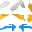 Load image into Gallery viewer, Polisport Plastics POLISPORT MX COMPLETE KIT BULTACO BLUE/DARK YELLOW 90871