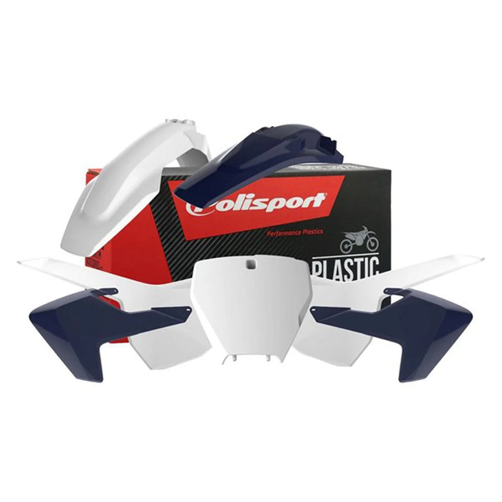 Polisport Plastics POLISPORT MX COMPLETE KIT HUSQVARNA BLACK 90688
