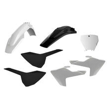 Load image into Gallery viewer, Polisport Plastics POLISPORT MX COMPLETE KIT HUSQVARNA, WHITE/BLACK 90828