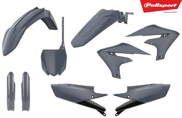 Polisport Plastics POLISPORT MX COMPLETE KIT YAMAHA, NARDO GREY 90822