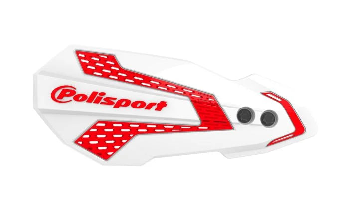 Polisport Plastics POLISPORT ,MX FLOW - PLASTIC PART WHITE/RED 8308200035