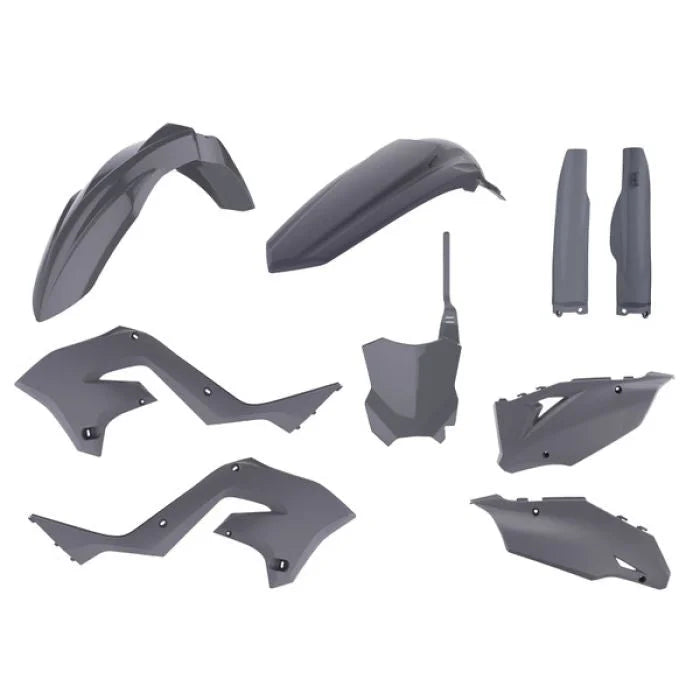 Polisport Plastics POLISPORT MX RESTYLING KIT NARDO GREY 90935