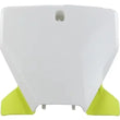 Load image into Gallery viewer, Polisport Plastics POLISPORT NUMBER PLATE WHITE BD/GREEN DB 8666500006