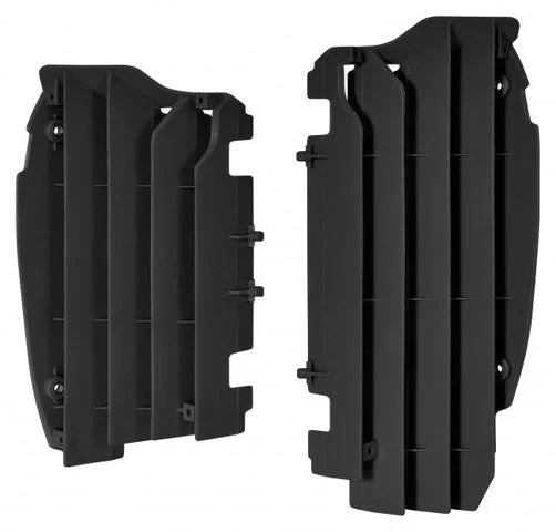 Polisport Plastics POLISPORT RADIATOR LOUVERS, KAWASAKI, BLACK 8456000001