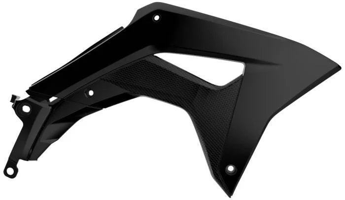 Polisport Plastics POLISPORT RADIATOR SCOOPS BLACK 8423800003