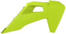 Load image into Gallery viewer, Polisport Plastics POLISPORT RADIATOR SCOOPS HUSQVARNA, FLO YELLOW 8422900003