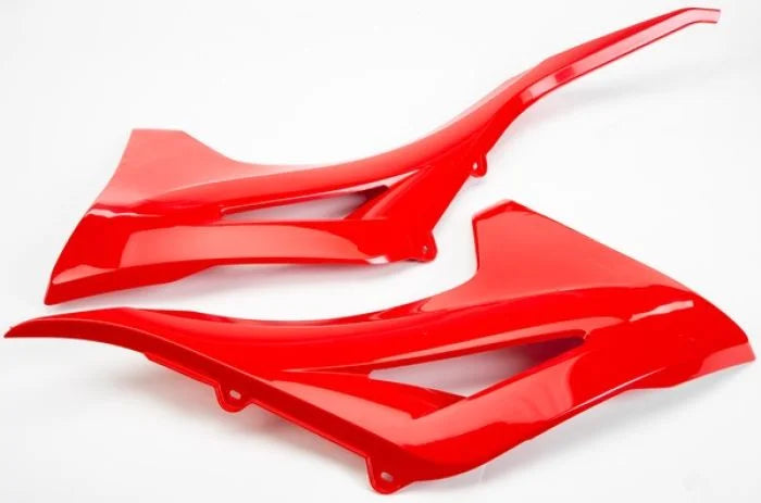 Polisport Plastics POLISPORT RADIATOR SCOOPS RED 8473800007