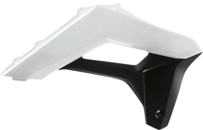 Polisport Plastics POLISPORT RADIATOR SCOOPS WHITE/BLACK 8424700002
