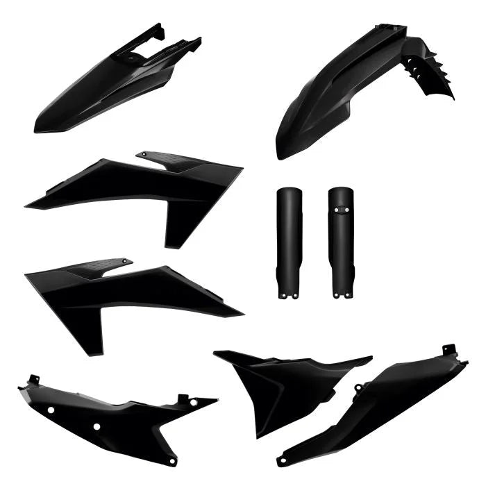 Polisport Plastics POLISPORT REPLICA FULL KIT BLACK 91608