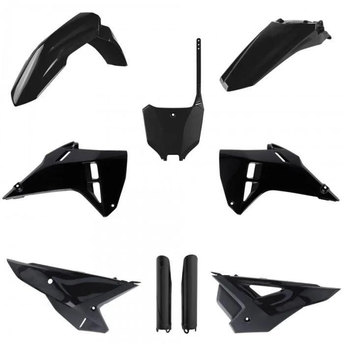 Polisport Plastics POLISPORT REPLICA PLASTIC KIT FULL KIT BLACK 91600