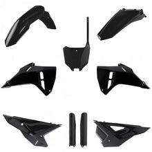 Load image into Gallery viewer, Polisport Plastics POLISPORT REPLICA PLASTIC KIT FULL KIT BLACK 91600