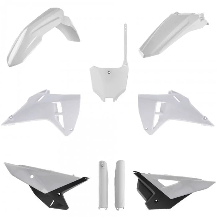 Polisport Plastics POLISPORT REPLICA PLASTIC KIT FULL KIT WHITE 91599