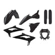 Load image into Gallery viewer, Polisport Plastics POLISPORT REPLICA PLASTIC KIT,FULL KIT BETA BLACK 91317