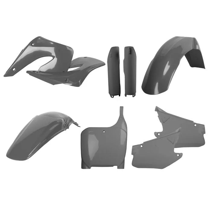 Polisport Plastics POLISPORT REPLICA PLASTIC KIT,FULL KIT HONDA GREY 91304