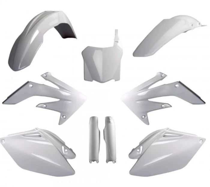 Polisport Plastics POLISPORT REPLICA PLASTIC KIT,FULL KIT HONDA WHITE 91522