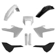 Load image into Gallery viewer, Polisport Plastics POLISPORT REPLICA PLASTIC KIT,FULL KIT HUSQVARNA WHITE/BLACK 91506