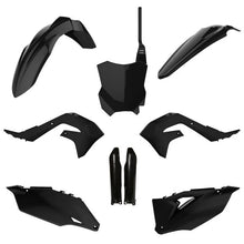 Load image into Gallery viewer, Polisport Plastics POLISPORT REPLICA PLASTIC KIT,FULL KIT KAWASAKI BLACK 91496