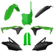 Load image into Gallery viewer, Polisport Plastics POLISPORT REPLICA PLASTIC KIT,FULL KIT KAWASAKI GREEN05/BLACK 91493