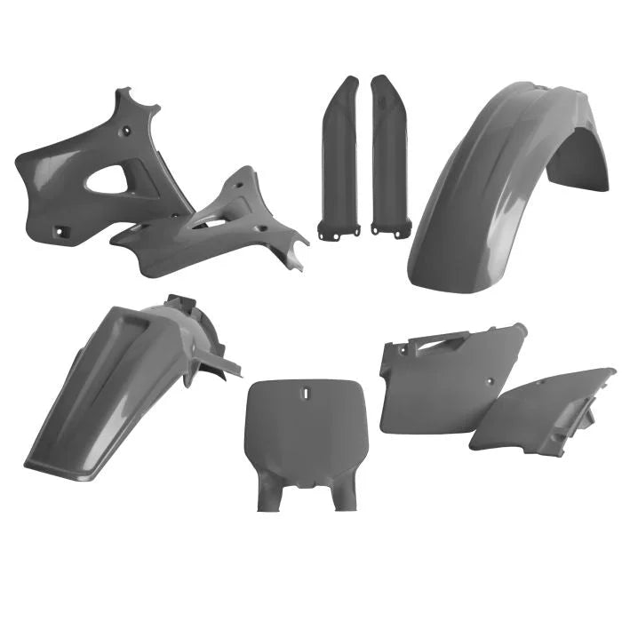 Polisport Plastics POLISPORT REPLICA PLASTIC KIT,FULL KIT KAWASAKI GREY 91300