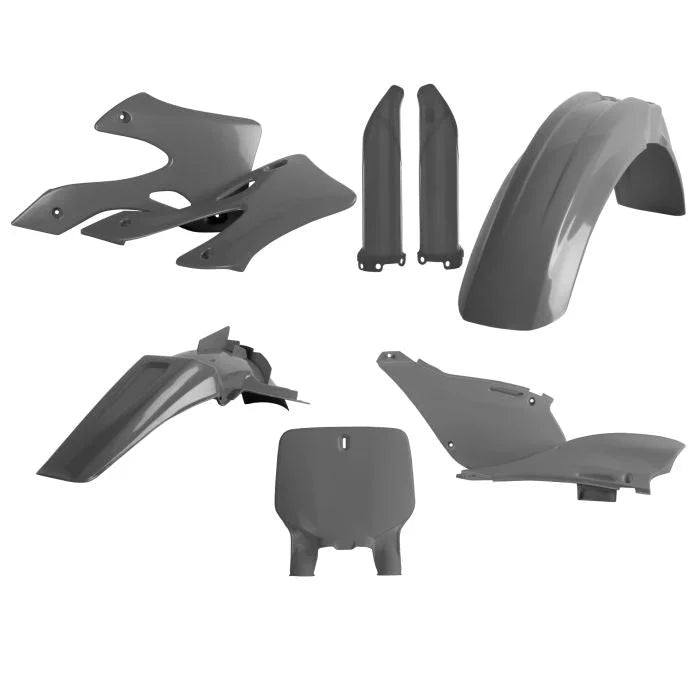 Polisport Plastics POLISPORT REPLICA PLASTIC KIT,FULL KIT KAWASAKI GREY 91301