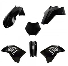 Load image into Gallery viewer, Polisport Plastics POLISPORT REPLICA PLASTIC KIT,FULL KIT KTM BLACK 91440