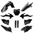 Load image into Gallery viewer, Polisport Plastics POLISPORT REPLICA PLASTIC KIT,FULL KIT KTM BLACK 91454