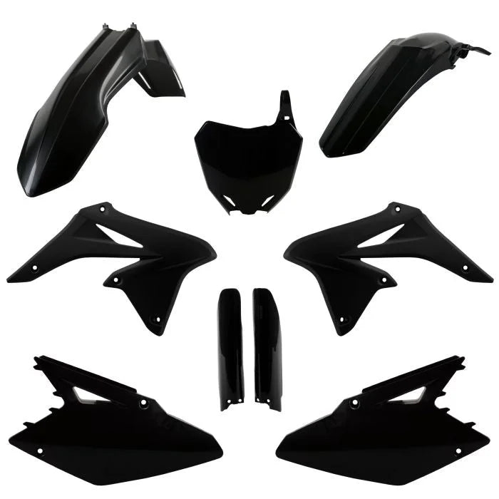 Polisport Plastics POLISPORT REPLICA PLASTIC KIT,FULL KIT SUZUKI BLACK 91425