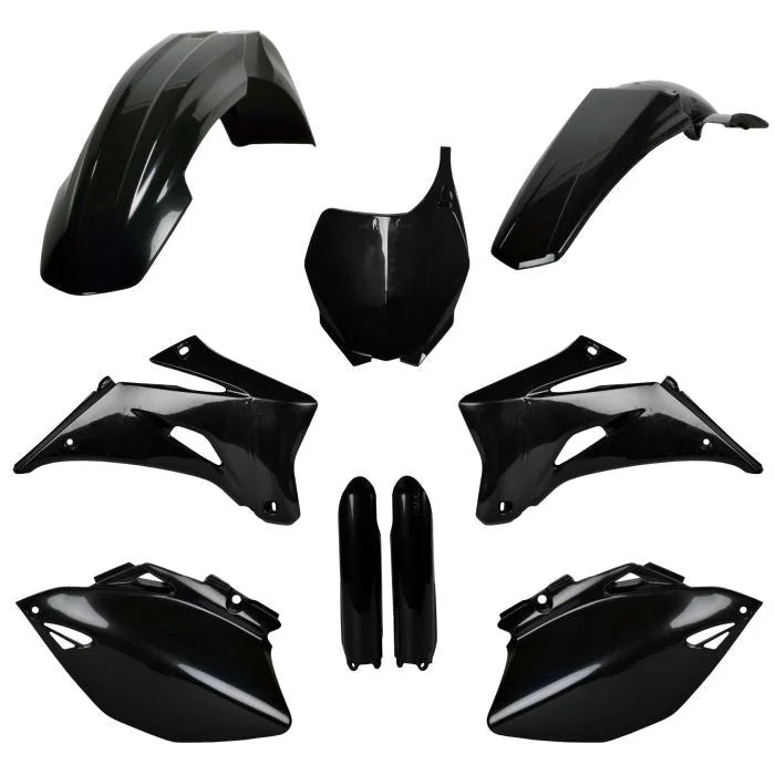 Polisport Plastics POLISPORT REPLICA PLASTIC KIT,FULL KIT YAMAHA BLACK 91399