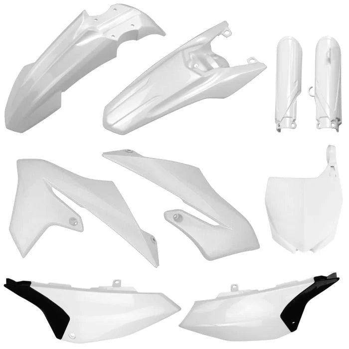 Polisport Plastics POLISPORT REPLICA PLASTIC KIT,FULL KIT YAMAHA WHITE 91341