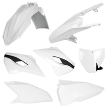 Load image into Gallery viewer, Polisport Plastics POLISPORT REPLICA PLASTIC KIT,STANDARD KIT HUSQVARNA WHITE 91332