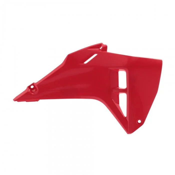 Polisport Plastics POLISPORT REPLICA PLASTIC RADIATOR SCOOPS RED 8505900001