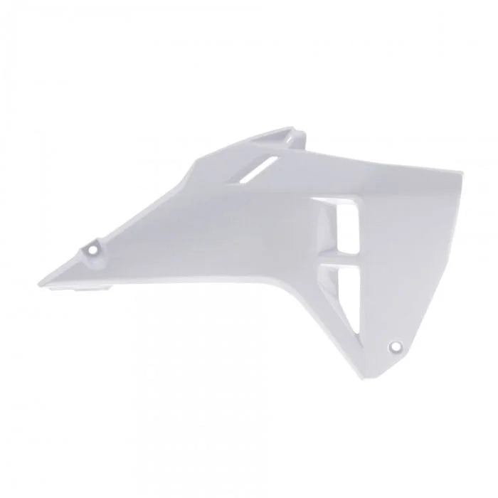 Polisport Plastics POLISPORT REPLICA PLASTIC RADIATOR SCOOPS WHITE 8505900002