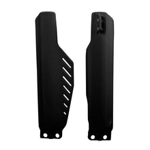 Load image into Gallery viewer, Polisport Plastics POLISPORT REPLICA PLASTIC,FORK GUARDS HONDA BLACK 8351300002