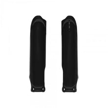 Load image into Gallery viewer, Polisport Plastics POLISPORT REPLICA PLASTIC,FORK GUARDS YAMAHA BLACK 8352300003