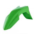 Load image into Gallery viewer, Polisport Plastics POLISPORT REPLICA PLASTIC,FRONT FENDER KAWASAKI GREEN 8597300001 - Side View