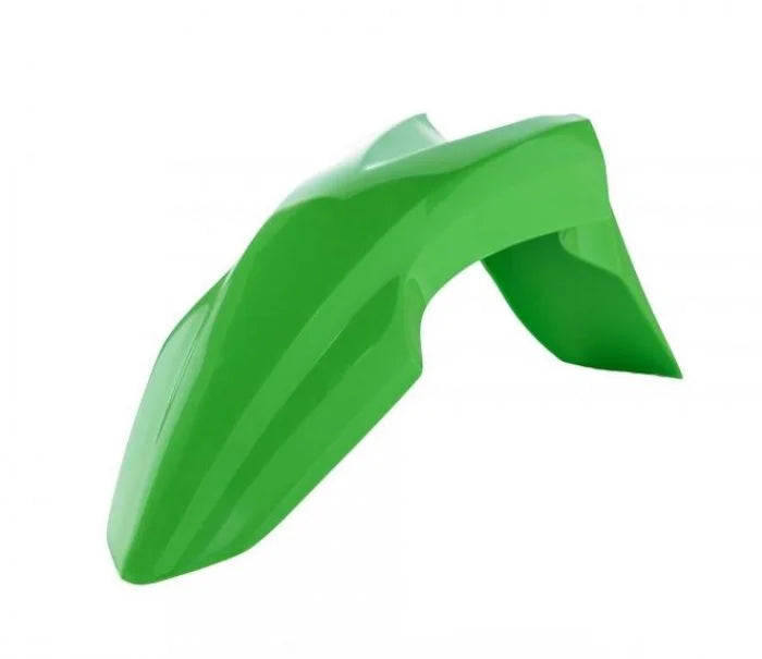 Polisport Plastics POLISPORT REPLICA PLASTIC,FRONT FENDER KAWASAKI GREEN 8597300001 - Side View