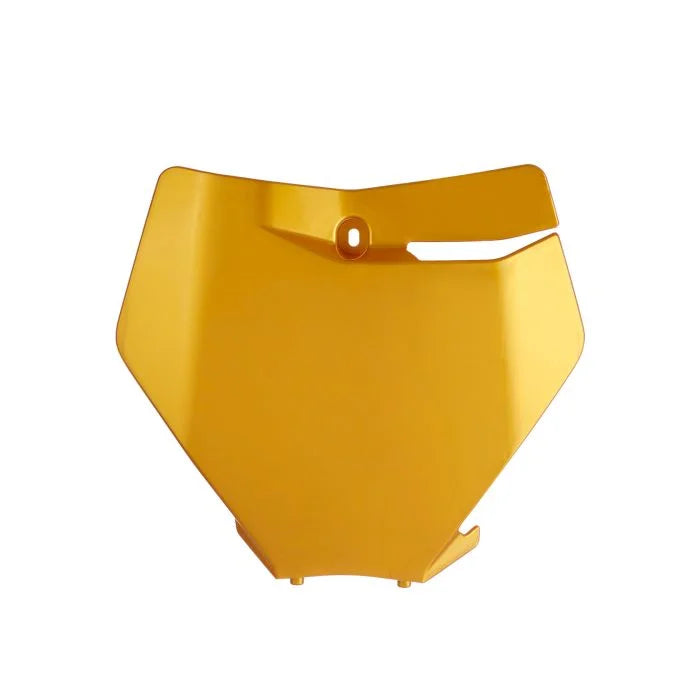 Polisport Plastics POLISPORT REPLICA PLASTIC,NUMBER PLATE KTM GOLD 8666400009